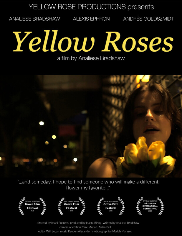 Yellow Roses poster
